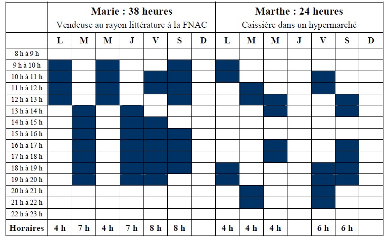 Emploi Du Temps Professionnel Et Mode De Vie